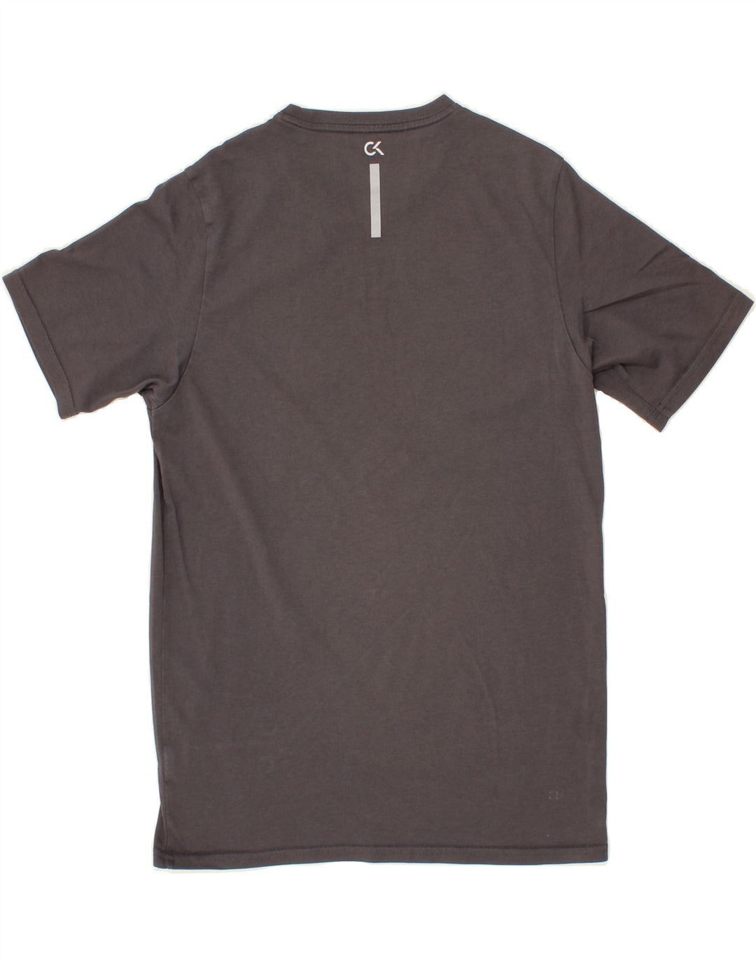 CALVIN KLEIN Mens T-Shirt Top Small Grey Cotton Vintage Calvin Klein and Second-Hand Calvin Klein from Messina Hembry 