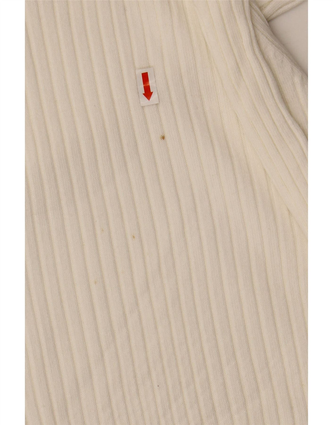 Женский укороченный джемпер с высоким воротником ZARA UK 10, маленький размер, белая вискоза