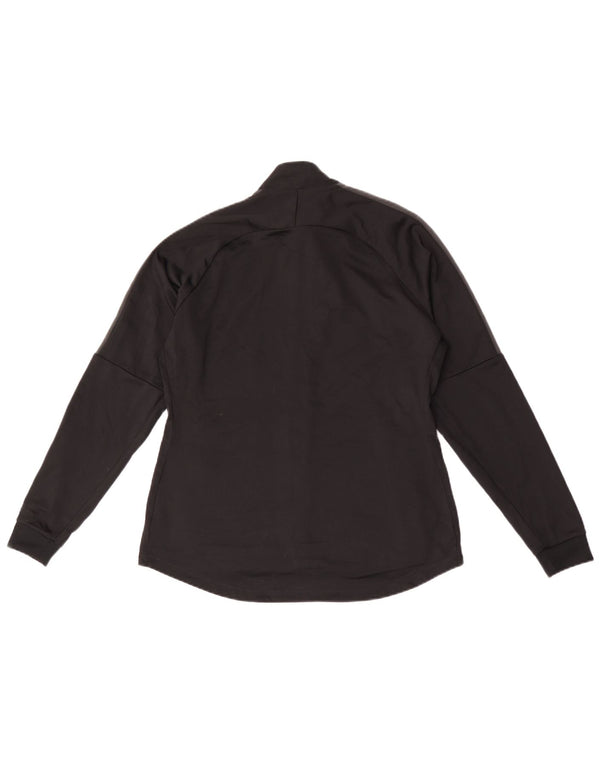 Nike Mens Dri Fit Graphic Tracksuit Top Jacket Medium Black Polyester