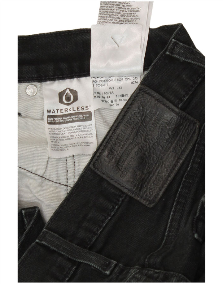 Мужские джинсы Levi's Slim 511 W31 L26, черный хлопок