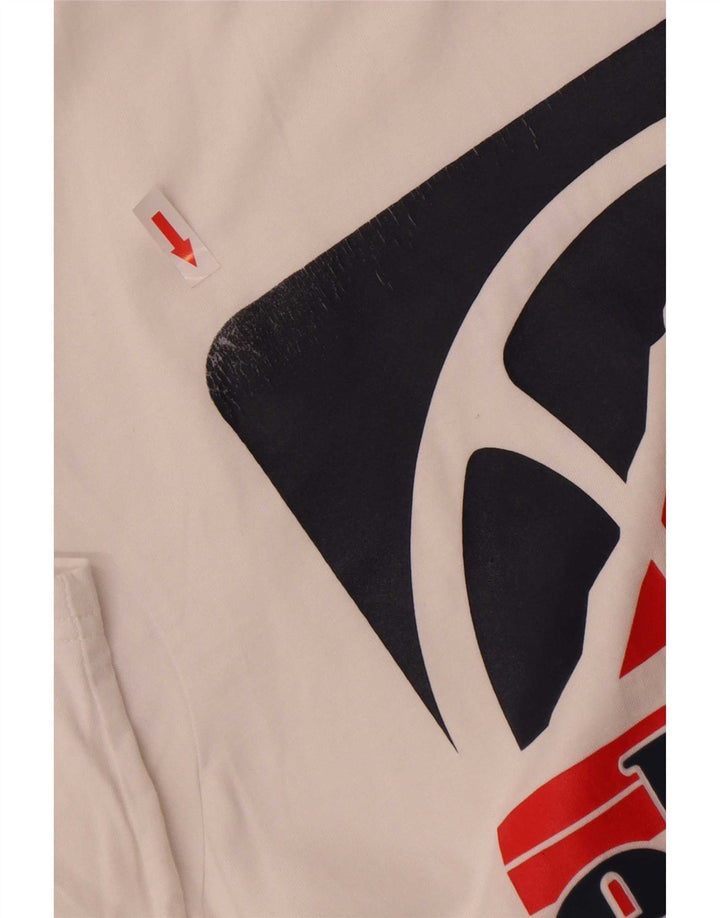 Мужская футболка Ellesse с рисунком, маленький белый хлопок