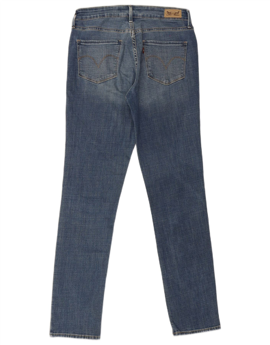 Женские джинсы скинни Levi's со средней посадкой США 8 Средний W30 L31 Синие