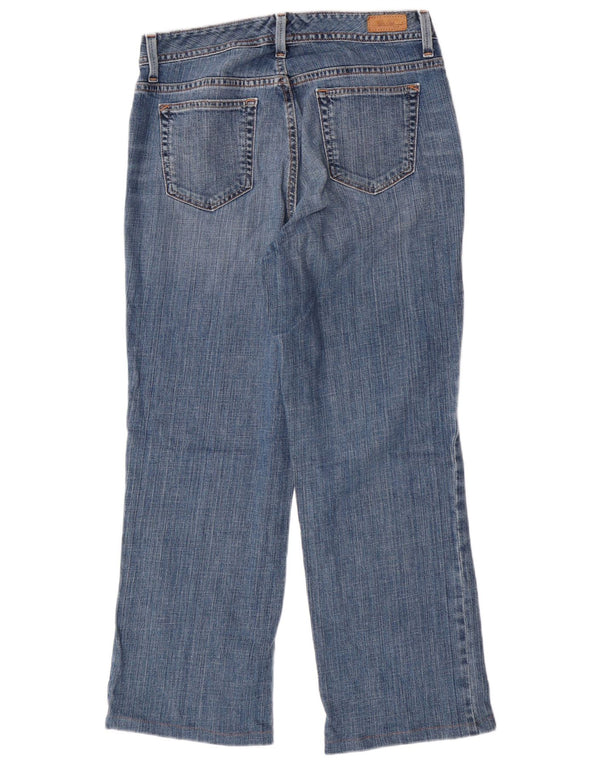 Женские прямые джинсы EDDIE BAUER US 8 Medium W30 L25, 28 Синий хлопок