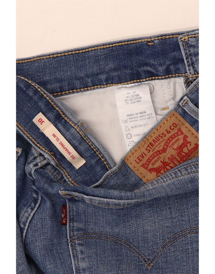 Женские джинсы Levi's 312 Shaping Slim W30 L30, синий хлопок