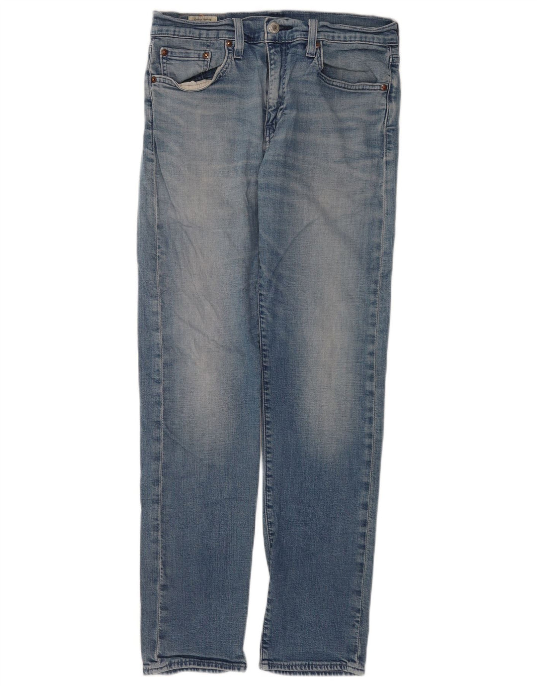 Мужские зауженные джинсы Levi's 502 W28 L32 синие