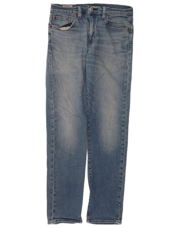 Мужские зауженные джинсы Levi's 502 W28 L32 синие