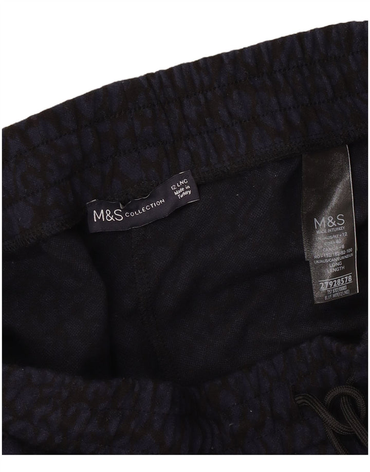 Женские спортивные брюки Marks & Spencer, джоггеры, Великобритания 12, средний синий