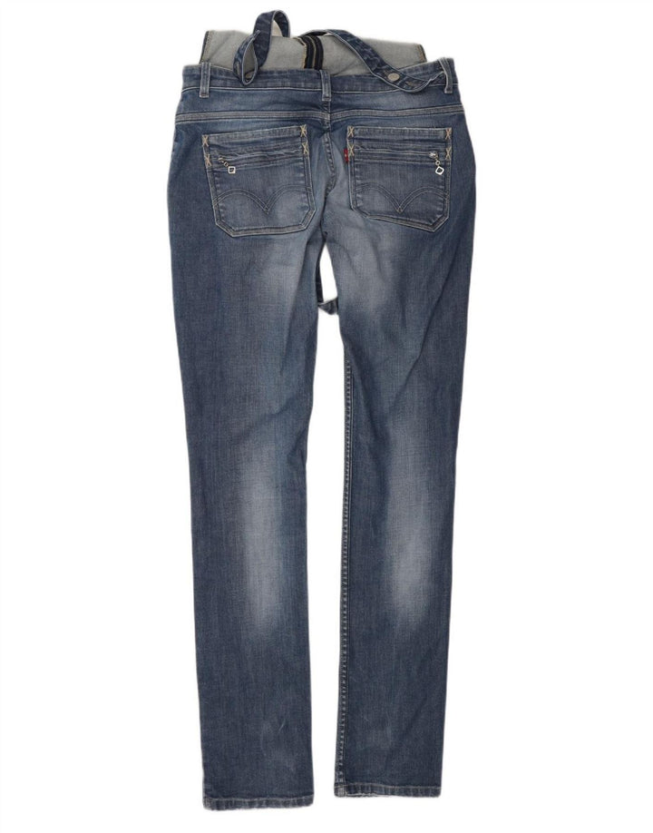 Женский комбинезон Levi's, узкие джинсы W29 L34, синий хлопок
