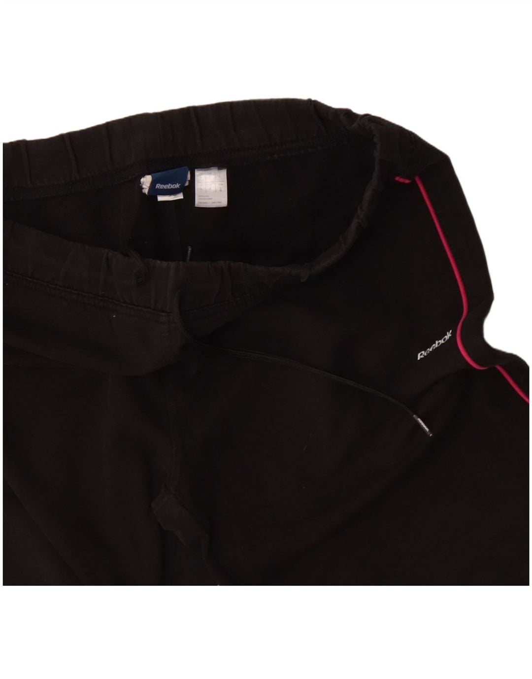 Женские спортивные брюки REEBOK UK 14, большой черный полиэстер