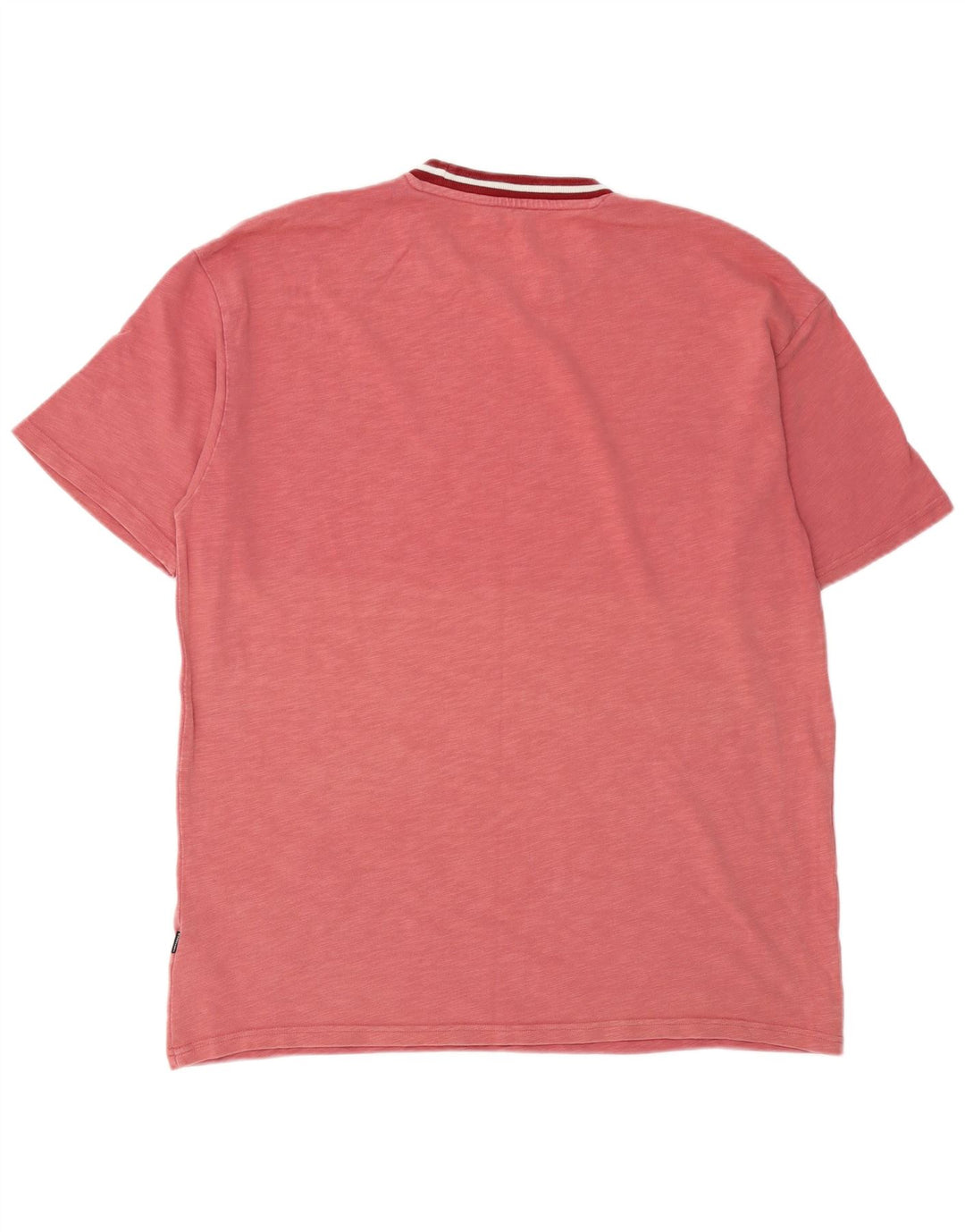 Мужская футболка оверсайз с рисунком Converse Top среднего бордового цвета, хлопок с крапинками