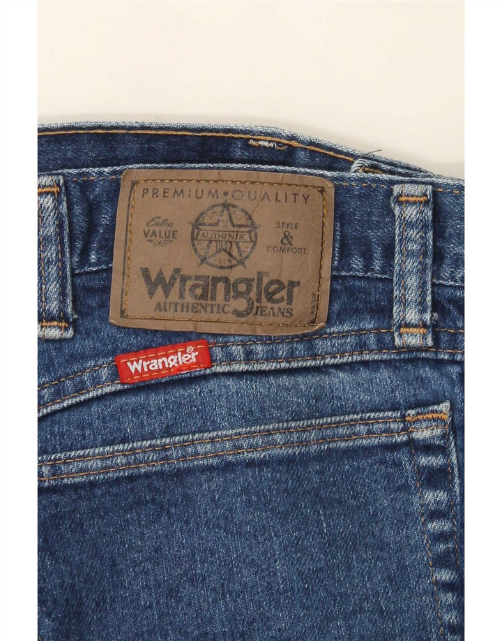 Джинсы мужские прямые Wrangler W36 L29 синие