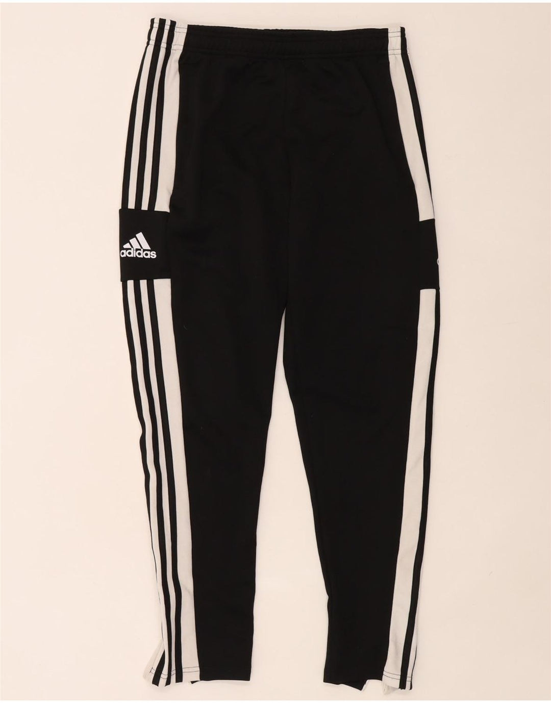 Мужские спортивные брюки Adidas Aeroready, средний черный полиэстер с цветными блоками