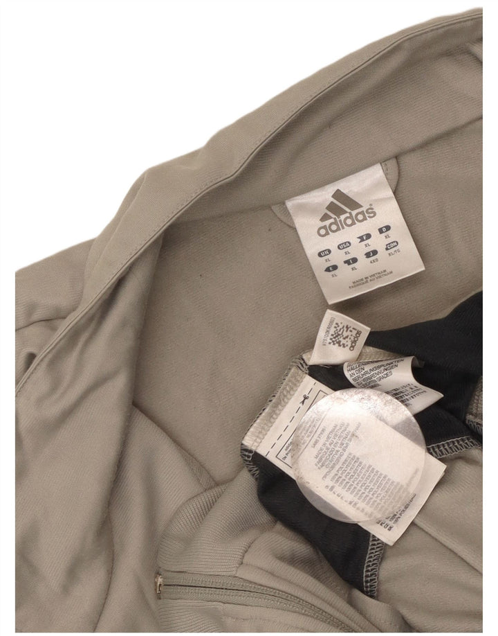 Мужской спортивный костюм Adidas Top Jacket XL Серый полиэстер с цветными блоками