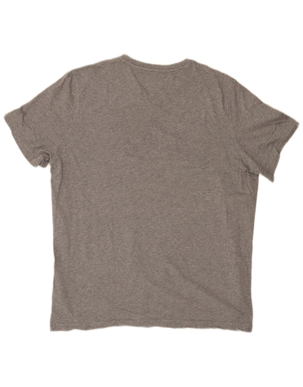 TOMMY HILFIGER Женская футболка Top UK 20 2XL Серый хлопок