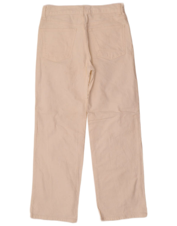 Женские прямые джинсы Zara EU 36 XS W26 L29 белые