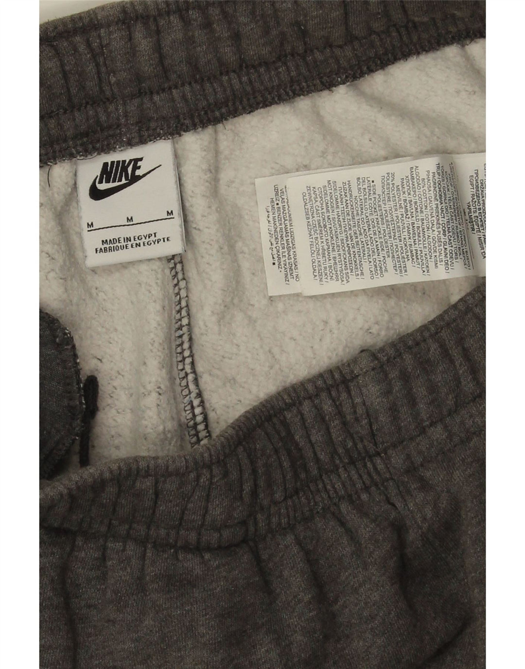 Мужские спортивные брюки Nike, джоггеры, средний серый хлопок с крапинками
