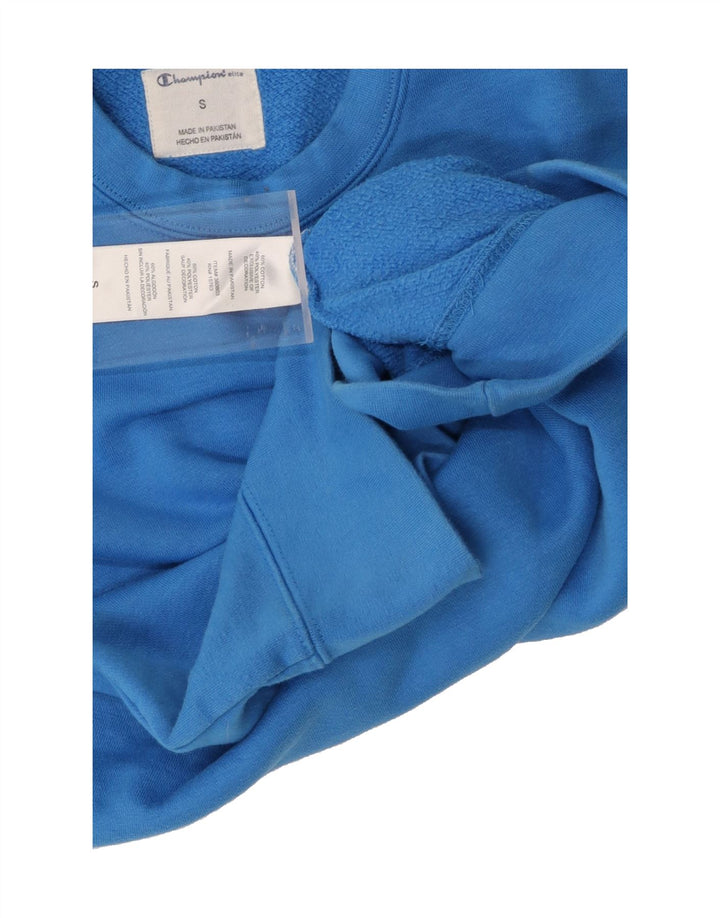 CHAMPION Mens Sweatshirt Jumper Small Blue Cotton Vintage Champion and Second-Hand Champion from Messina Hembry 