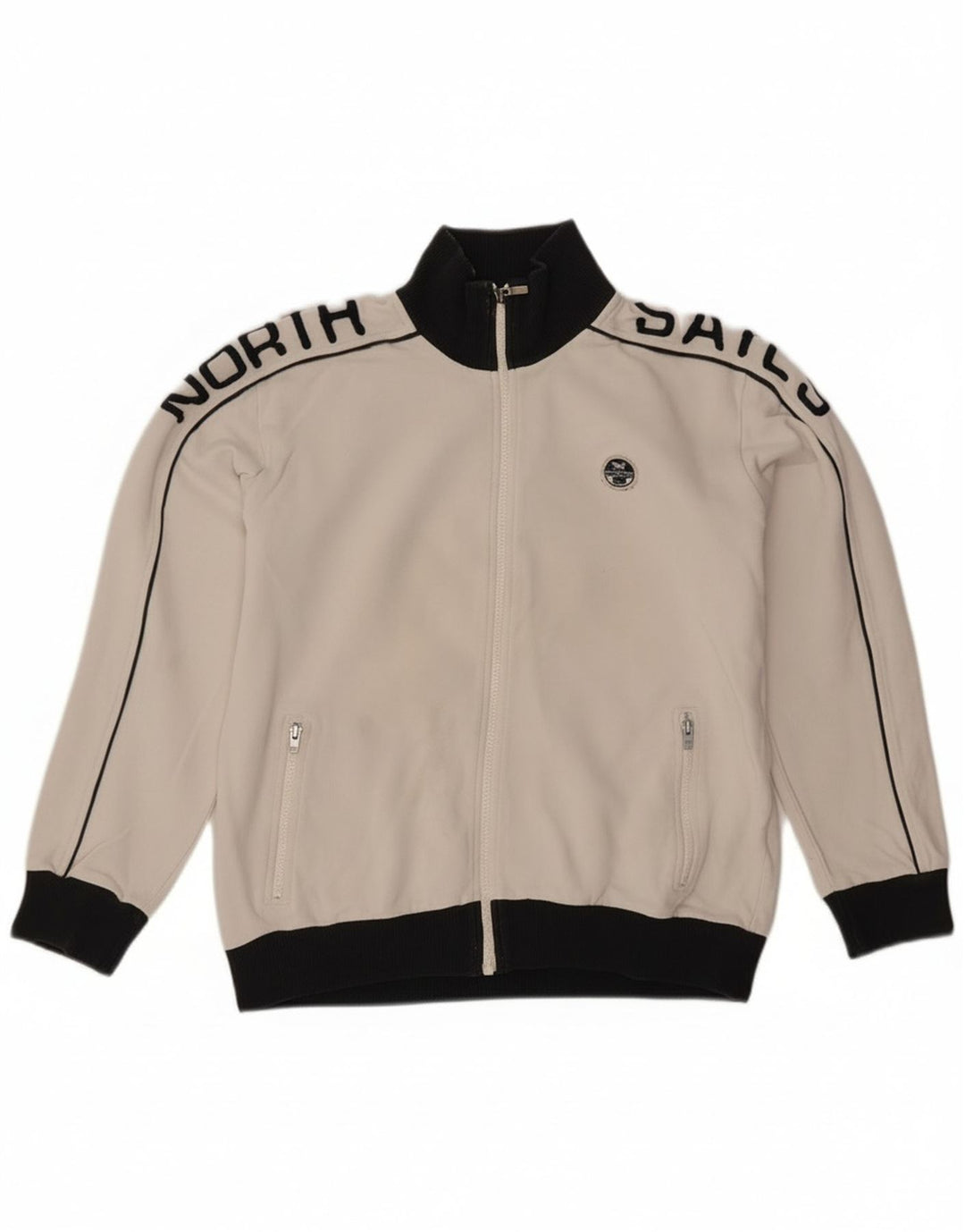 Спортивный костюм North Sails для девочек, верхняя куртка 11–12 лет, белая с цветными блоками