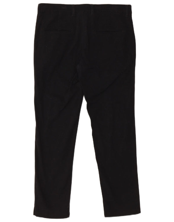 Мужские брюки-чиносы Jack & Jones W33 L30, черные, хлопковые