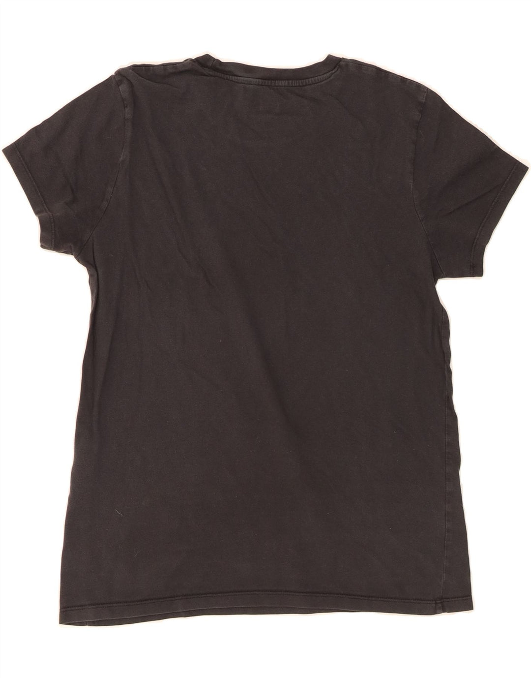 LEVI'S Womens Graphic T-Shirt Top UK 14 Medium Black Cotton Vintage Levi's and Second-Hand Levi's from Messina Hembry 