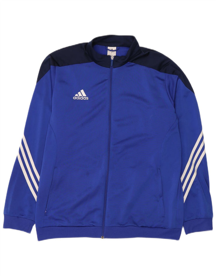 Мужской спортивный костюм Adidas Top Jacket XL Синий Полиэстер с цветными блоками