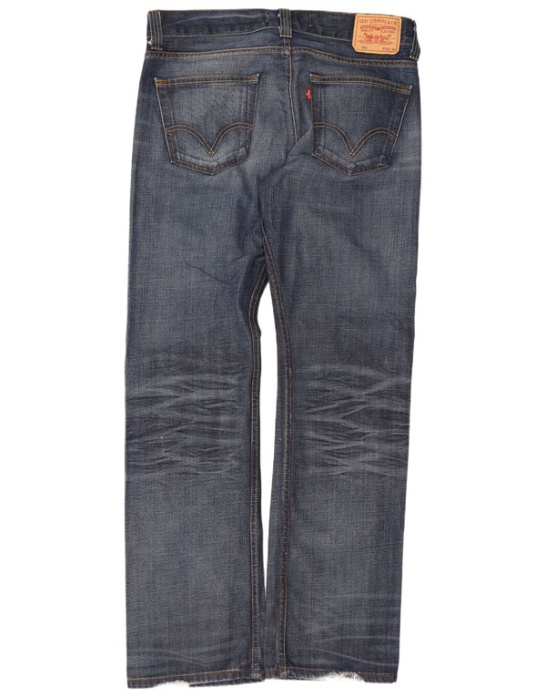 Мужские прямые джинсы Levi's 506 стандартного кроя W36 L34 синие, хлопок