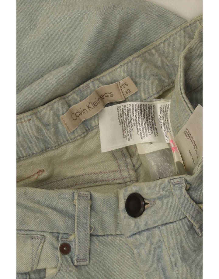 Женские узкие джинсы Calvin Klein W25 L32, синий хлопок