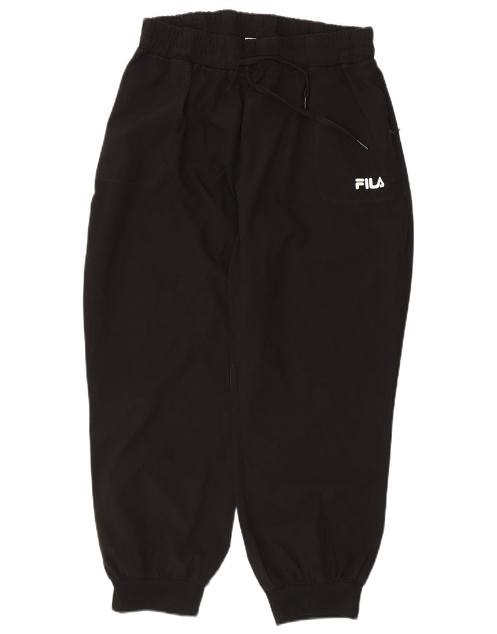 Женские спортивные брюки Fila Joggers UK 14, большой черный полиэстер