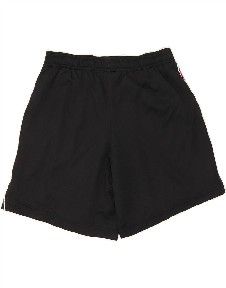 ADIDAS Womens Sport Shorts UK 10 Small  Black Polyester Vintage Adidas and Second-Hand Adidas from Messina Hembry 