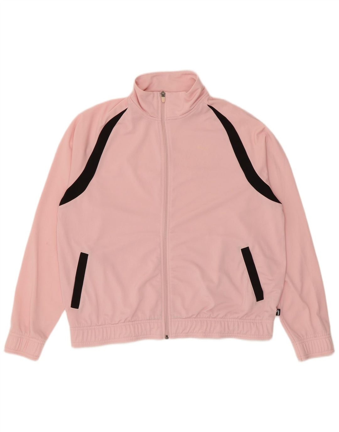 Женский спортивный костюм оверсайз Puma UK 16, большой розовый с цветными блоками