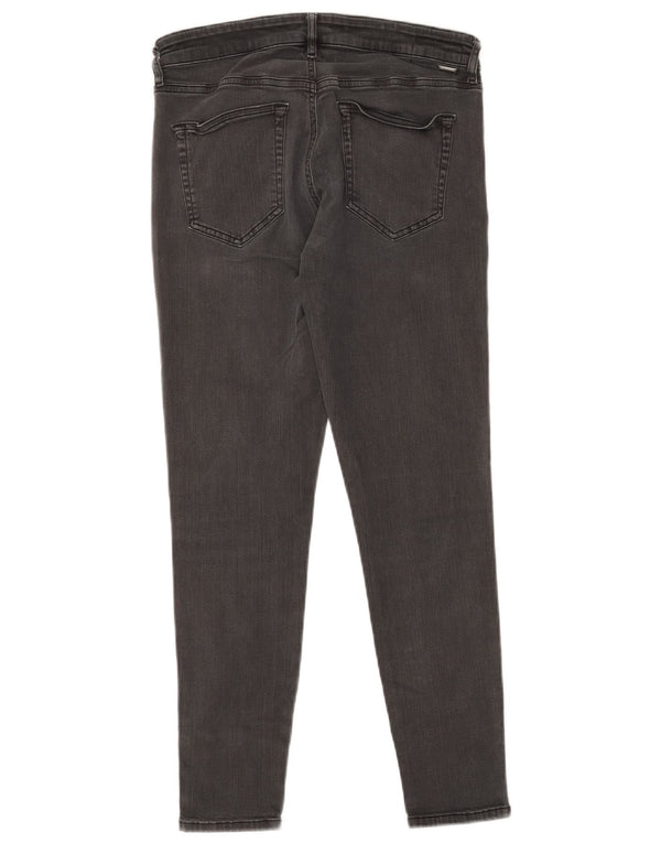 Женские джинсы скинни Diesel Slandy W31 L27, черный хлопок