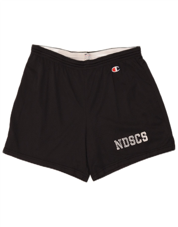 Мужские спортивные шорты с рисунком Champion XL, черный нейлон