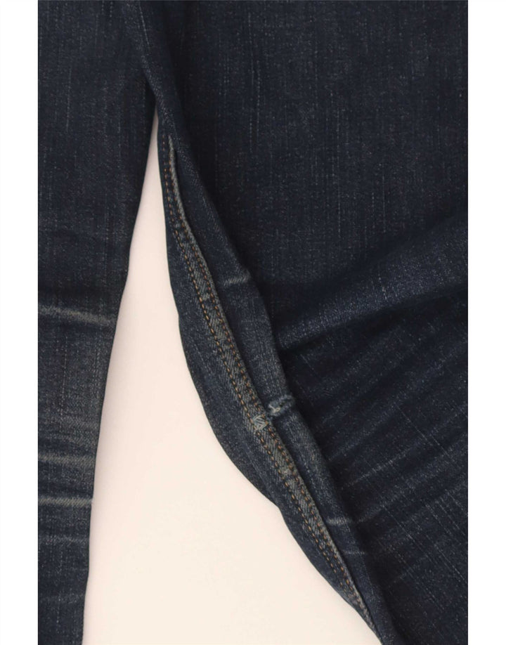 Женские узкие джинсы Zara EU 38, маленькие W28 L32, синие, хлопок