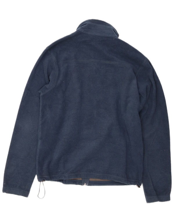 Мужская флисовая куртка COLUMBIA UK 38, средний темно-синий полиэстер