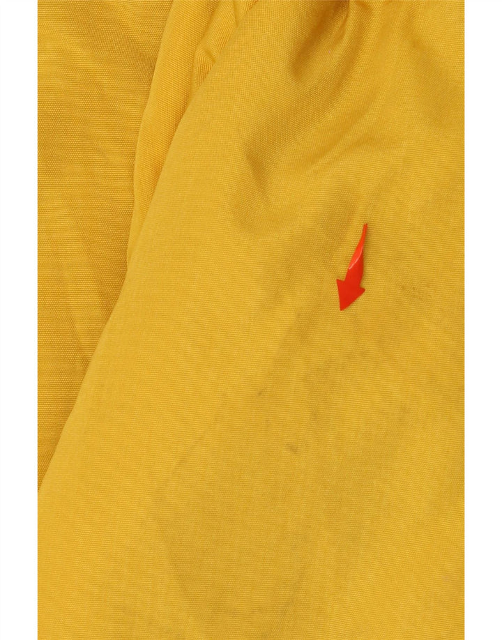 Мужская ветровка Napapijri Voyage UK 40, большая желтая полиамидная куртка