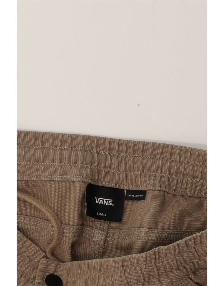 Мужские прямые брюки карго VANS, маленькие W29 L28, бежевые