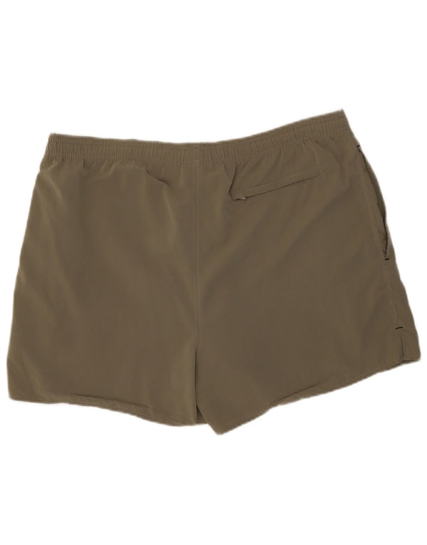 Adidas Mens Sport Shorts XL Khaki Polyester