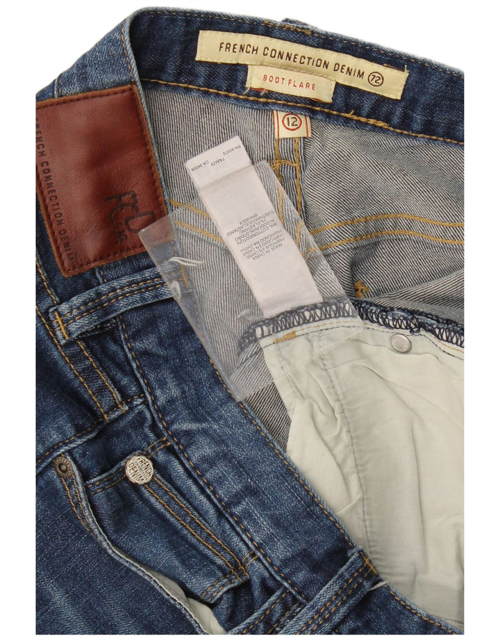 Женские расклешенные джинсы French Connection Bootcut UK 12, средние W32 L34, синие