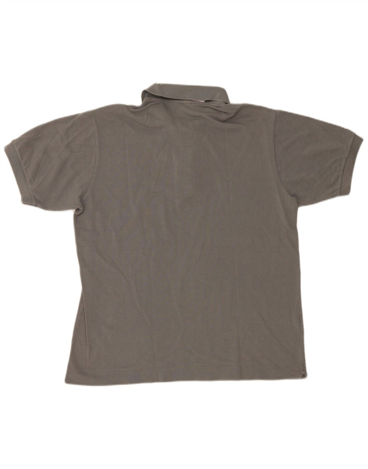 Мужская рубашка-поло Lacoste, размер 4, средний серый хлопок, размер 4