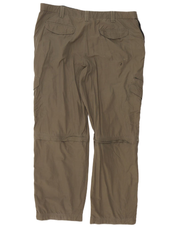 Мужские прямые брюки карго Marks & Spencer Blue Harbour W42 L31 хаки