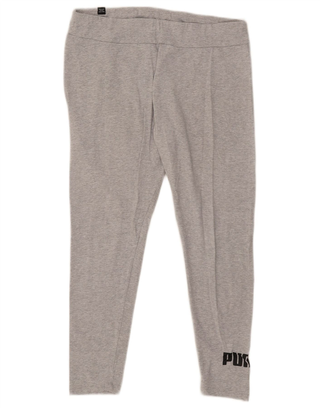 Женские леггинсы с рисунком Puma UK 14, большие серые в крапинку