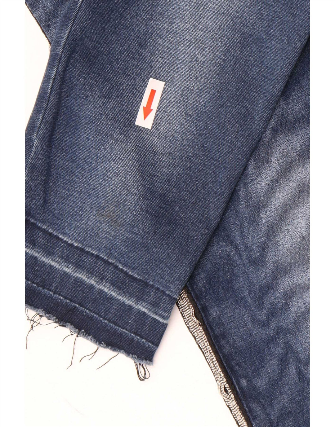 Женские джинсы скинни Benetton W27 L27 синие