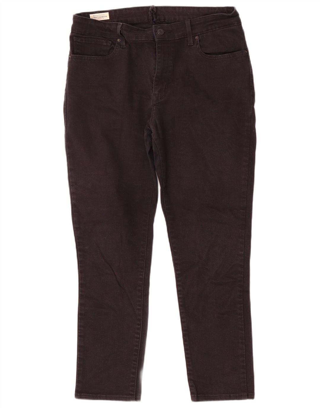 Женские узкие джинсы Levi's W32 L26, черный хлопок