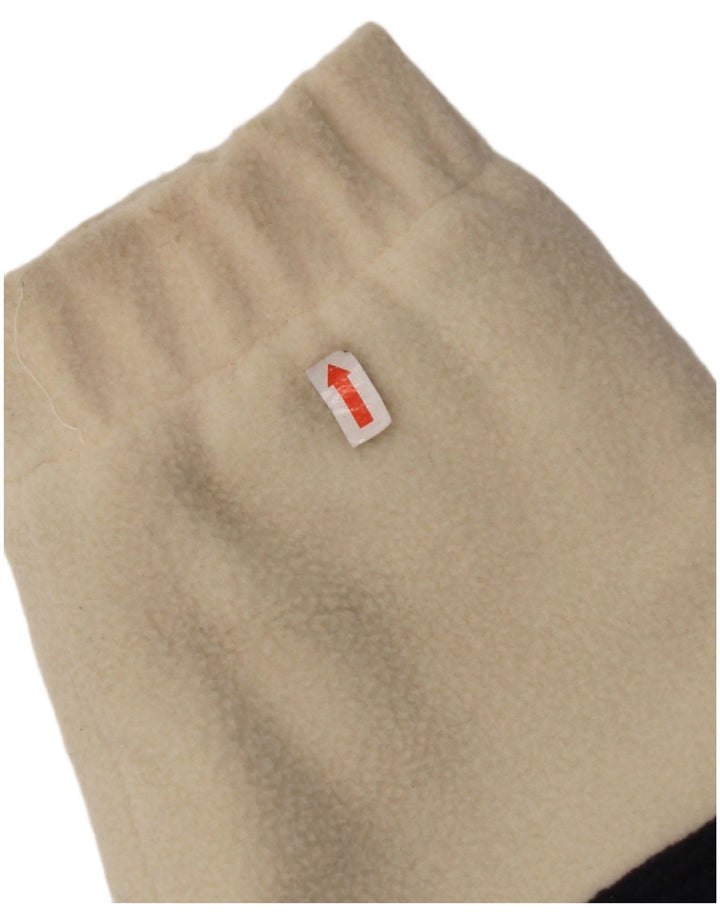 Мужская флисовая куртка свободного кроя CRANE UK 36, маленькая, разноцветная, с цветными блоками