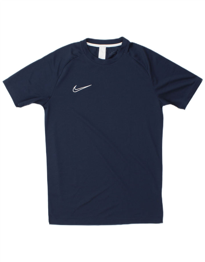 Мужская футболка Nike Dri Fit, средний темно-синий