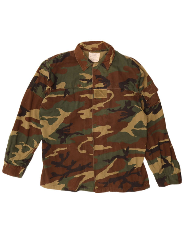 ВИНТАЖНАЯ Мужская куртка в стиле милитари IT 56 3XL Хаки Камуфляж Хлопок