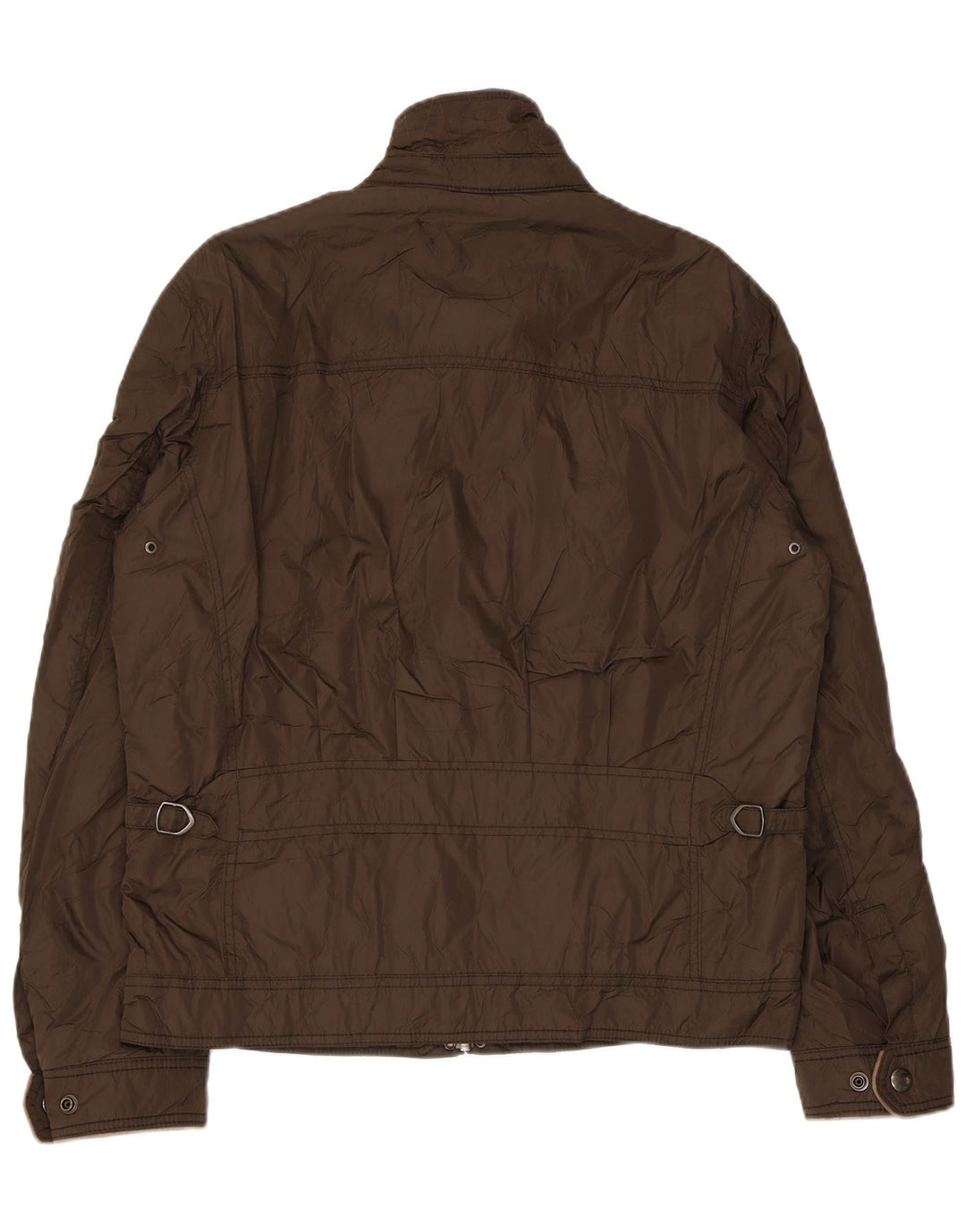 Мужская универсальная куртка MASSIMO DUTTI UK 40, большая, цвета хаки, нейлон
