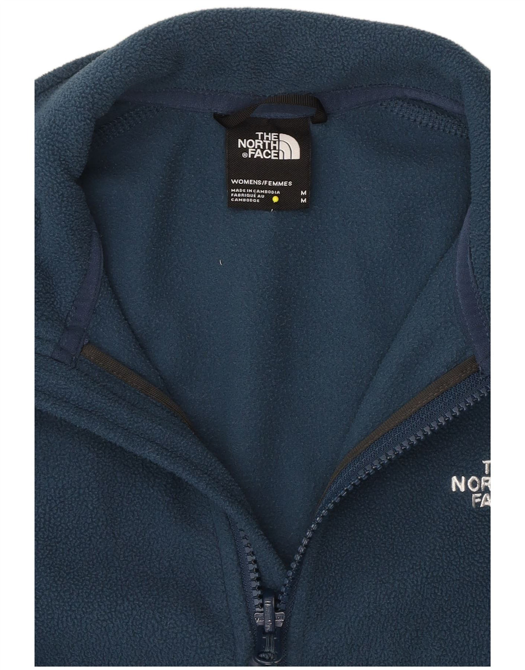 Женская флисовая куртка THE NORTH FACE UK 14, средний синий полиэстер
