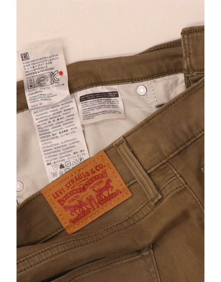 Мужские джинсы Levi's 312 Shaping Slim W31 L30, бежевый хлопок
