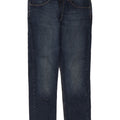 Мужские зауженные джинсы Wrangler W34 L30 темно-синие, хлопок